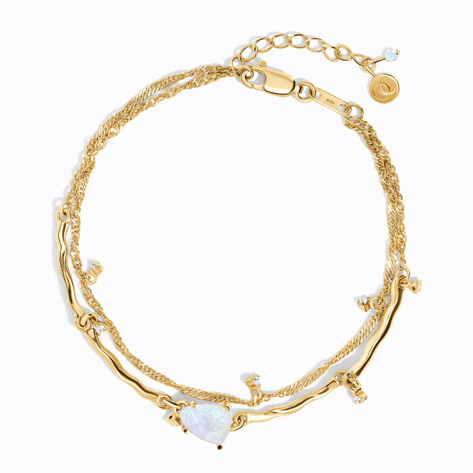 Moonstone Bracelet - Flow