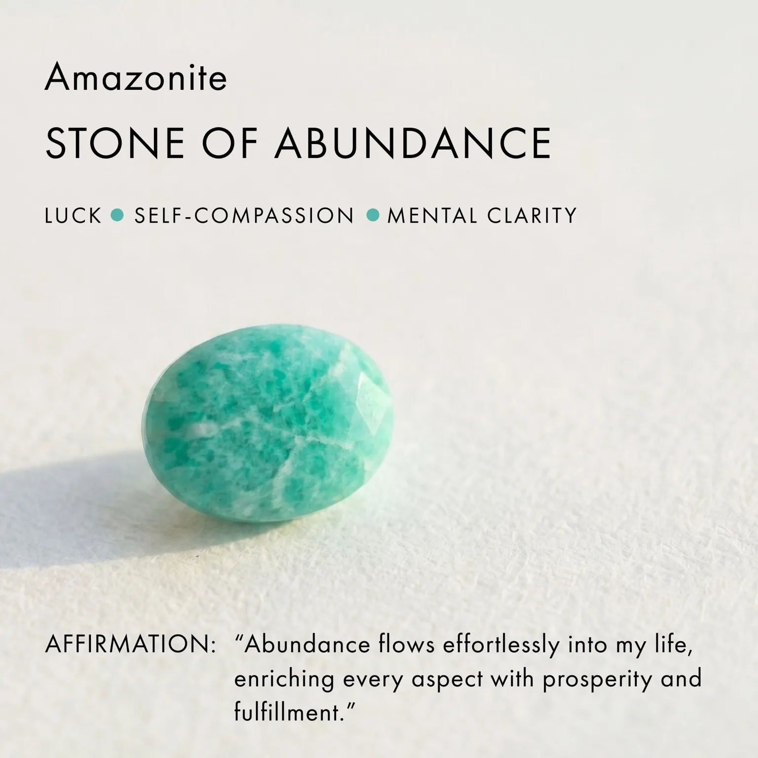 Amazonite T-Lock Necklace - Sol