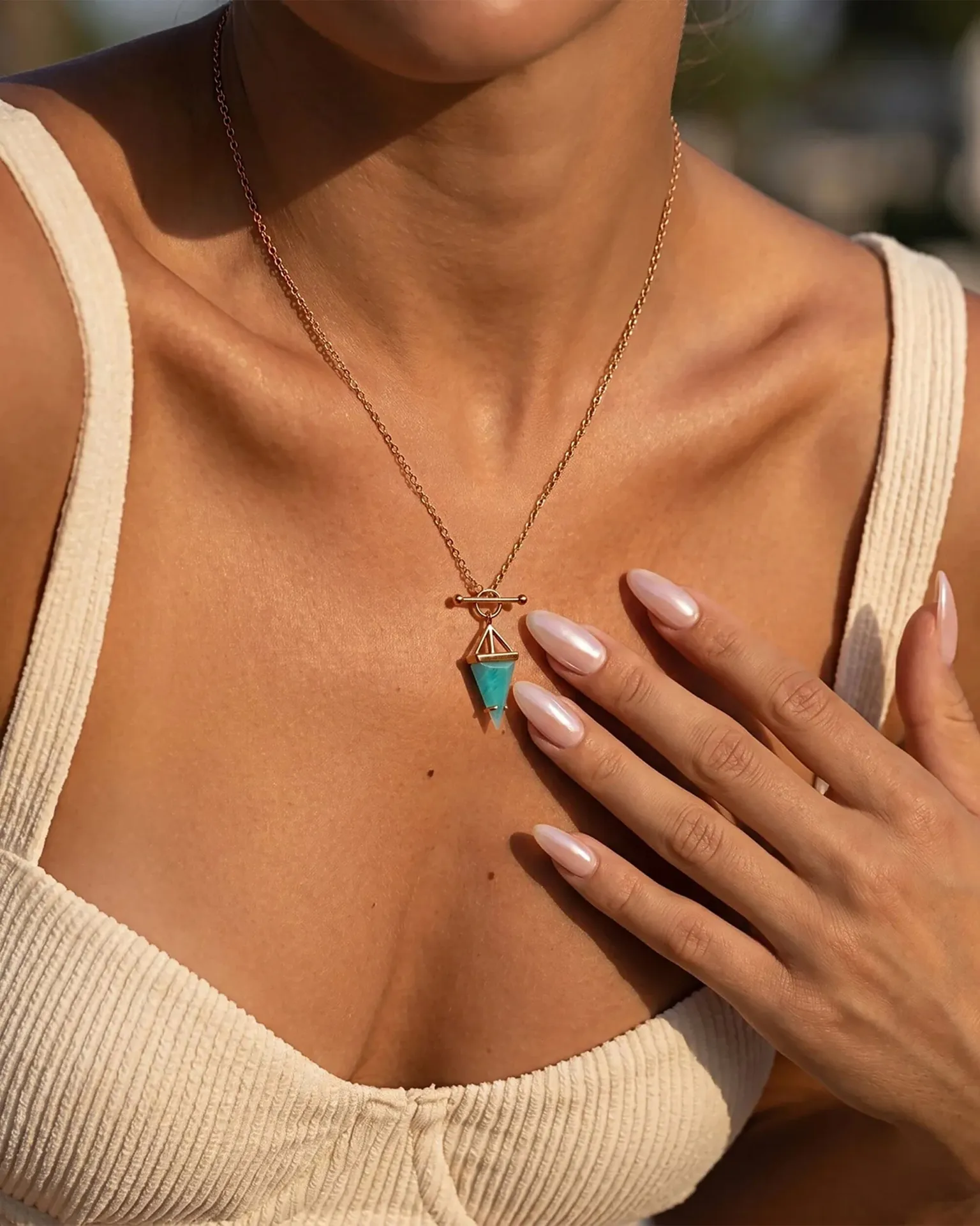 Amazonite Necklace - Heroine