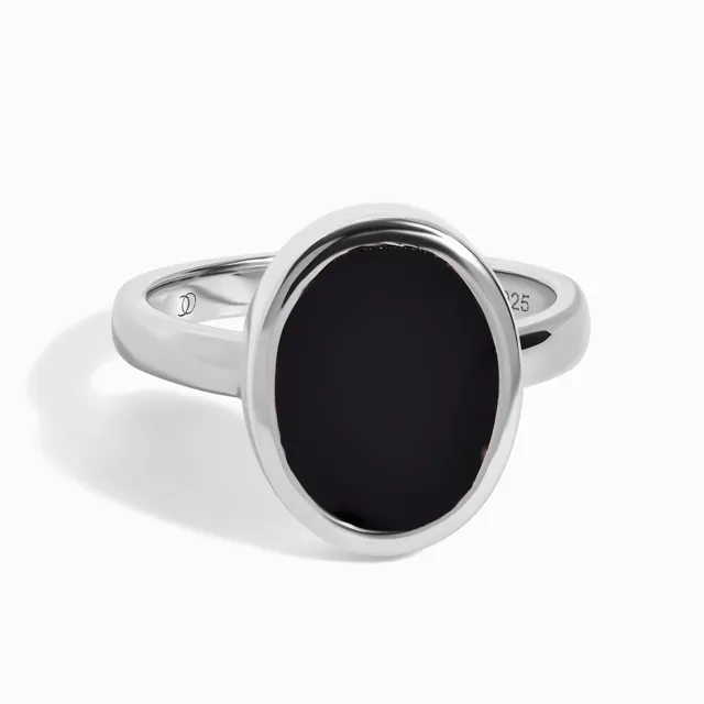 Black Onyx Ring - Enfolded