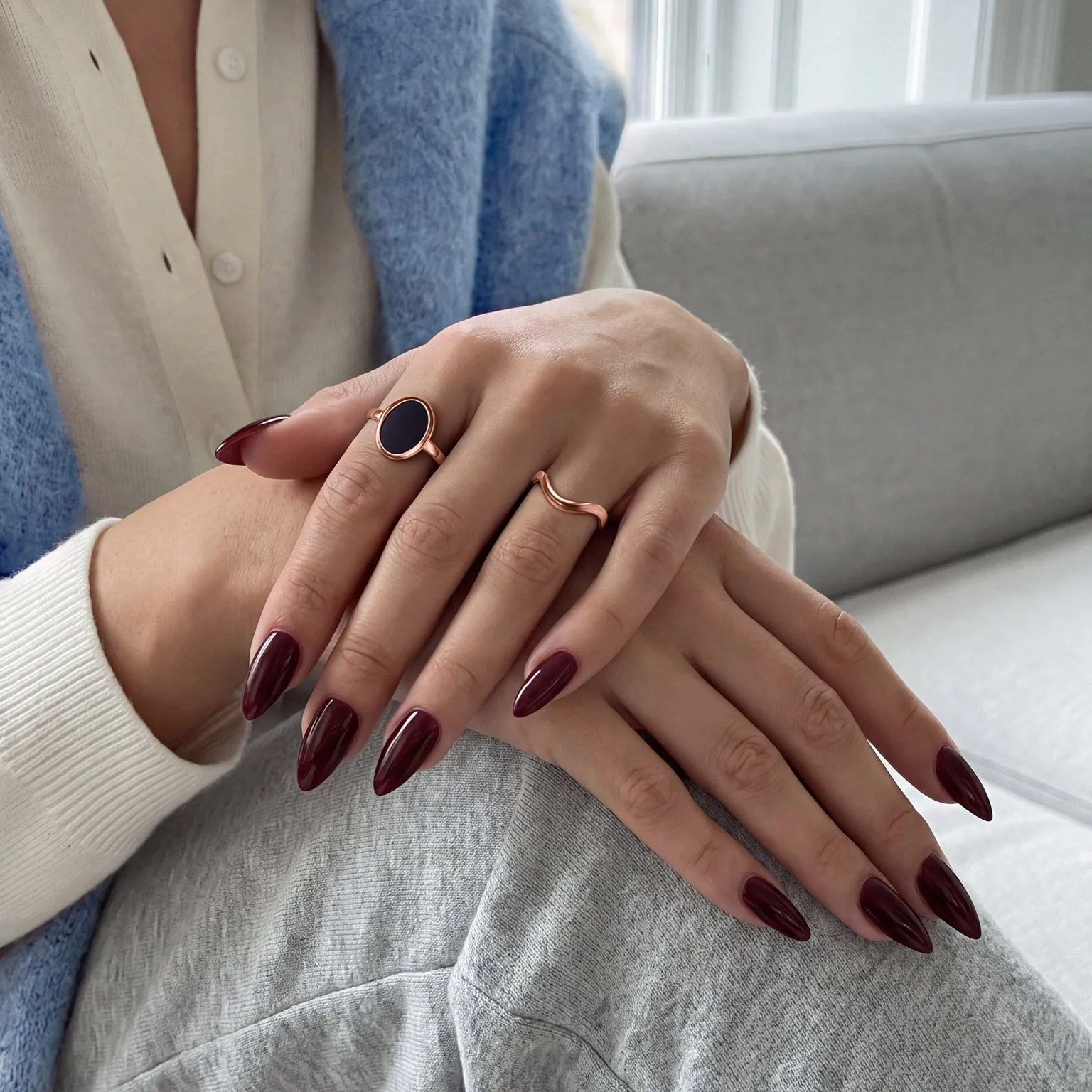 Black Onyx Ring - Enfolded
