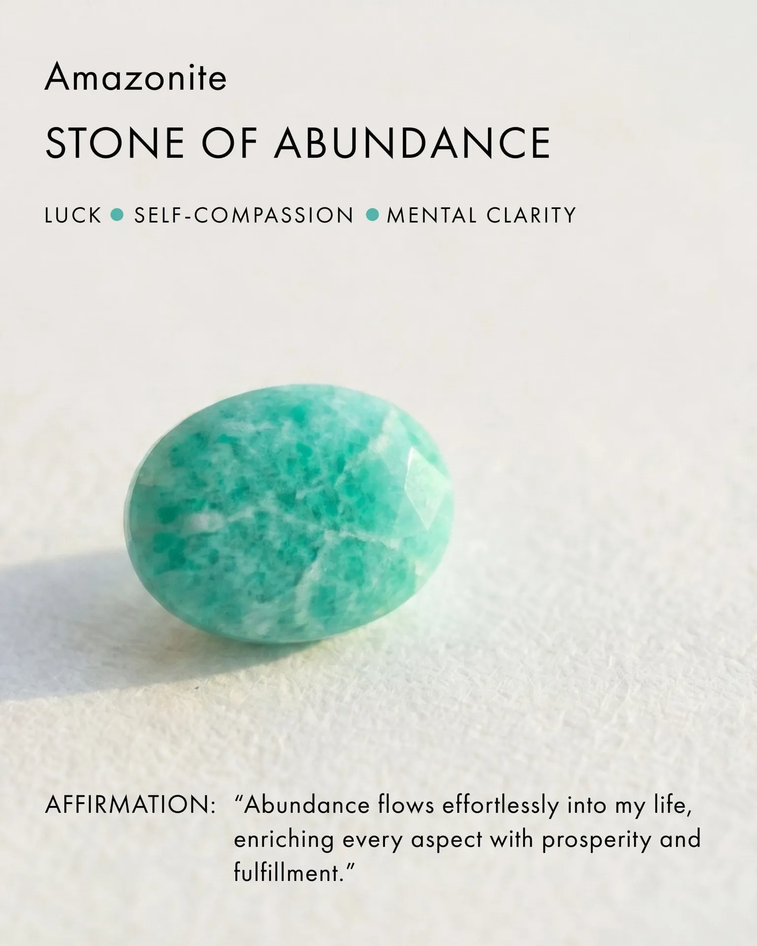 Amazonite Ring - Enfolded